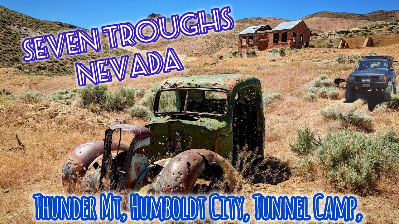 Exploring the 7 Troughs Mining District Nevada || Tunnel Camp, Mazuma, Vernon, Thunder Mt Monument