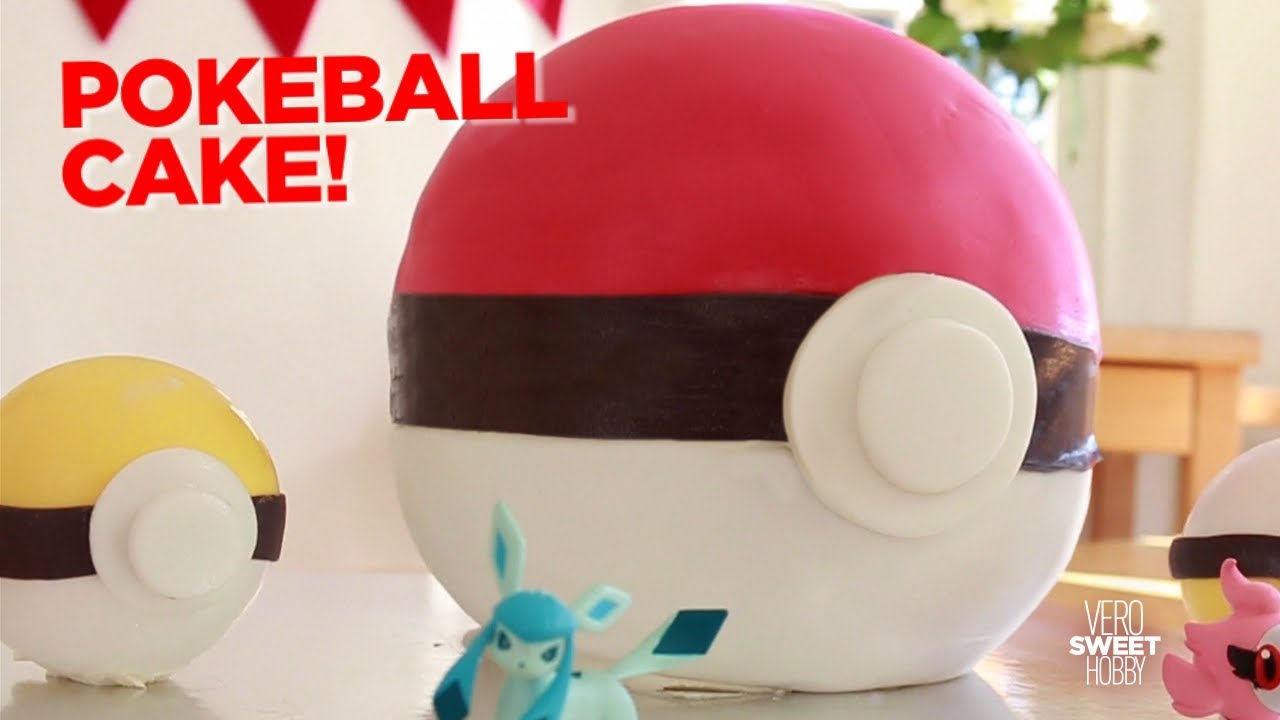🔴 POKEMON DETECTIVE PIKACHU - POKEBALL CAKE - Como hacer un pastel de POKEMON - POKEBOLA