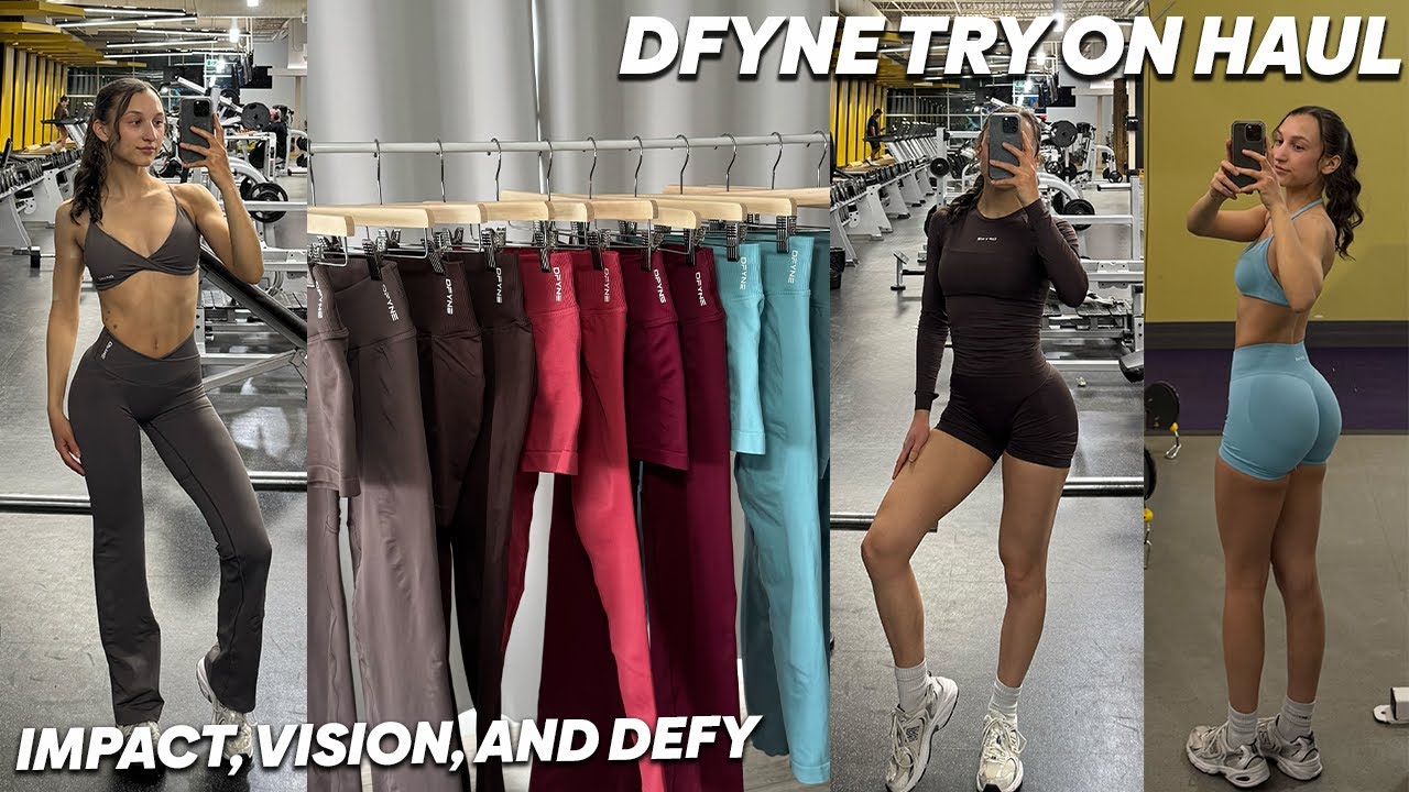 IMPACT VS VISION VS DEFY | dfyne try on haul | switch collection