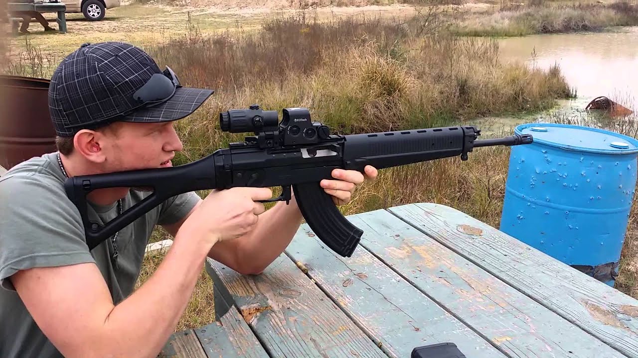 Texas NFA Gun Trust:  Shooting the Sig 556R at the impact zone