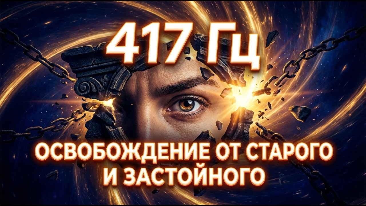 417 Гц — помогает отпустить старое, принять перемены и двигаться вперед. Более подробно в описании.