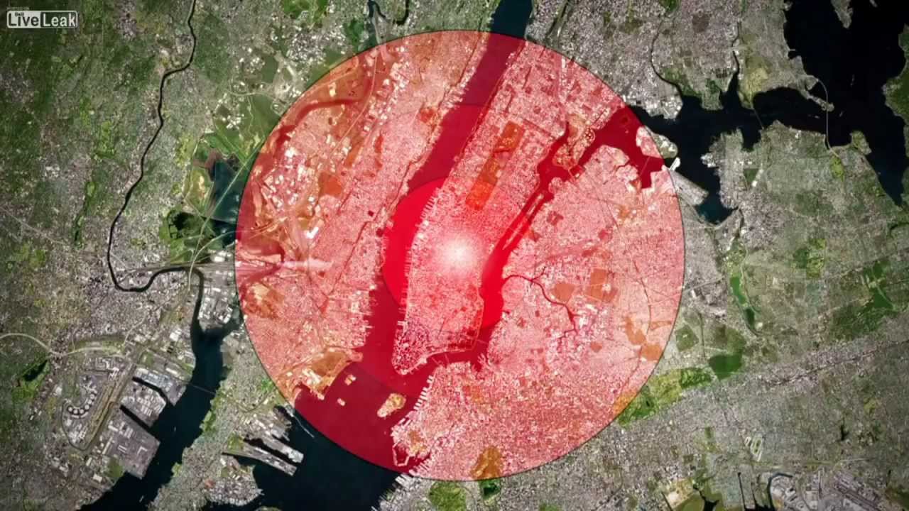 Effects of a nuclear bomb