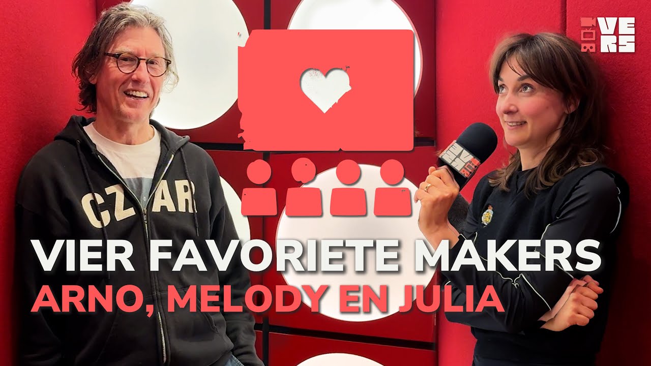 VIER FAVORIETE MAKERS van Arno Dierickx, Melody Klaver en Julia Akkermans