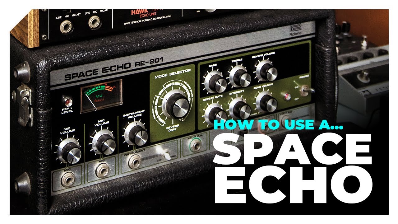 Why producers love the Roland RE-201 Space Echo ...and how to use it in your DAW