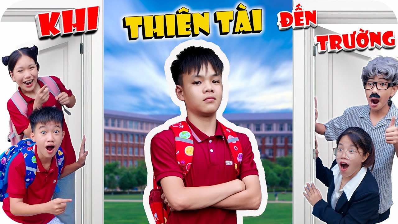 Khi Thiên Tài Xâm Chiếm Trường Học | Min Min TV Minh Khoa