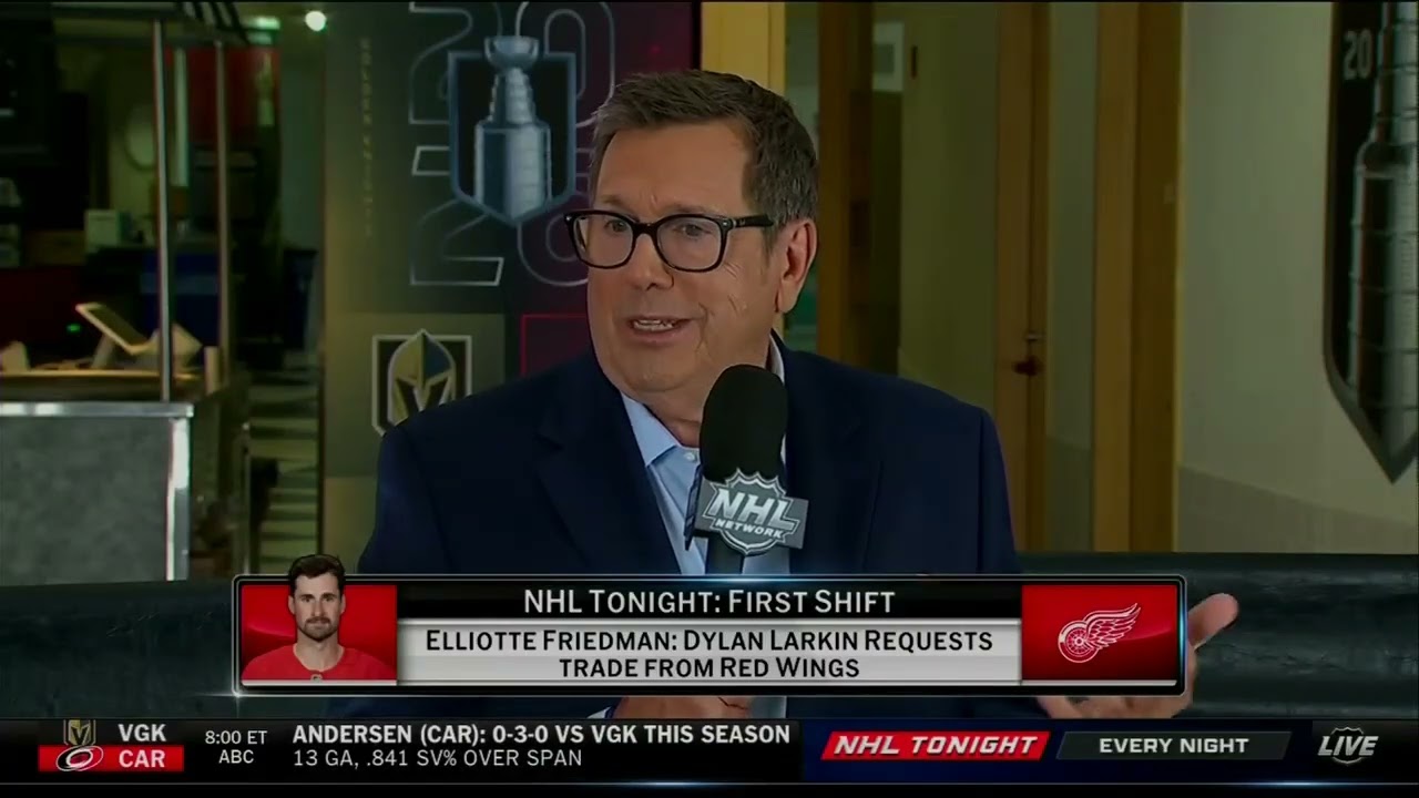 Dylan Larkin requests trade from Detroit Red Wings