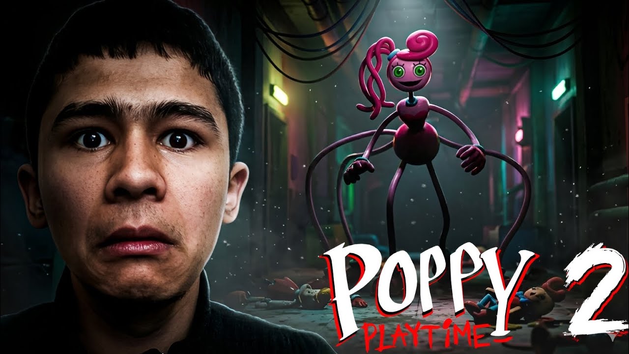 O‘YINCHOQ FABRIKASIDA QAMALIB QOLDIM… | Poppy Playtime 2//#uzclaver 