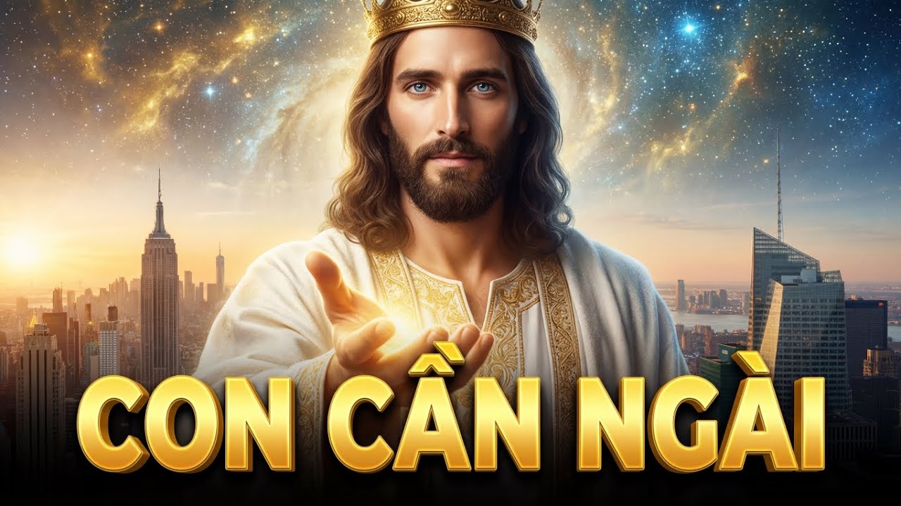 CON CẦN NGÀI: Trải nghiệm sự hiện diện vinh hiển của Chúa Giê-su! ✨
