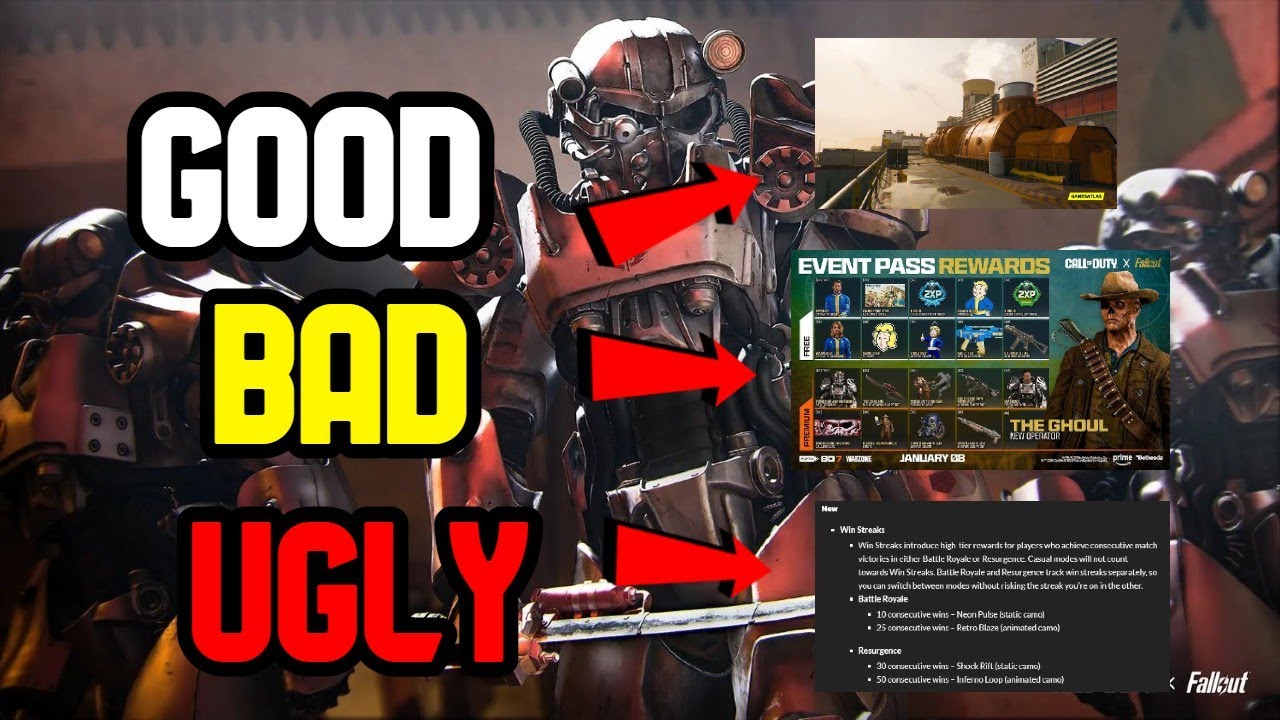 Хорошее, плохое и ужасное из первого сезона Reloaded для BO7 x Fallout