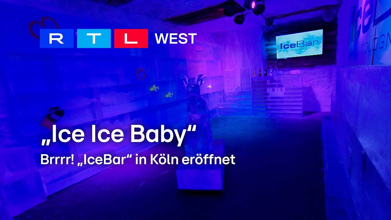 Brrrrr! “IceBar” in Köln eröffnet | RTL WEST, 01.09.2023