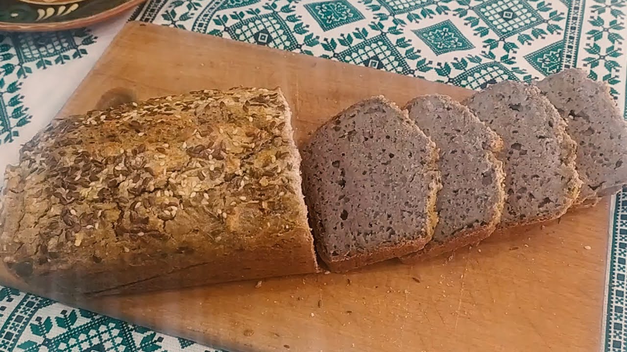 Pâine care Nu îngrașă. Pâine din hrișcă verde.