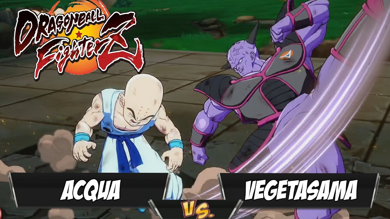 Acqua(Ginyu/GT Goku/Cooler) Fights VegetaSama(Nappa/Krillin/Tien)[DBFZ PS4]