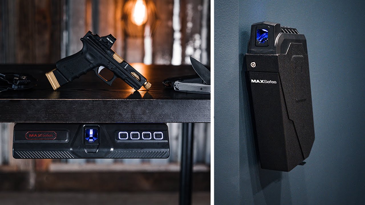 The BEST Quick Access Handgun Safes on the Market? | MAXSafes Pro Underdesk and Drop Down Vault