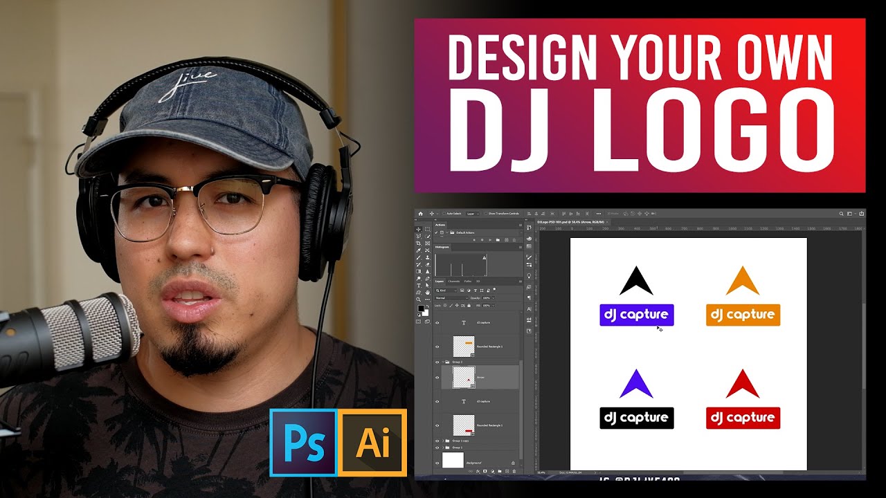 How to Design your own DJ Logo (Detailed Version)