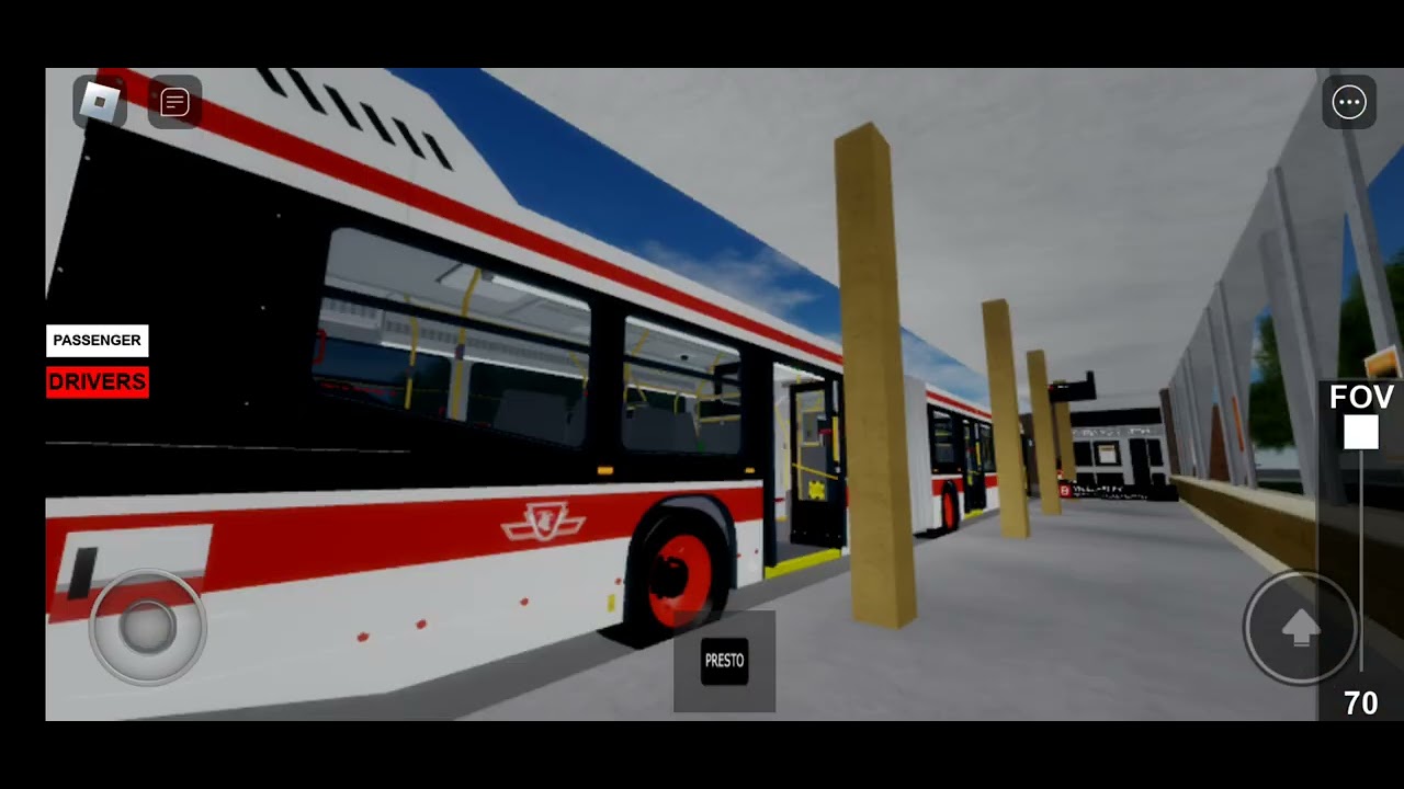 TTC ROBLOX East York Bus action