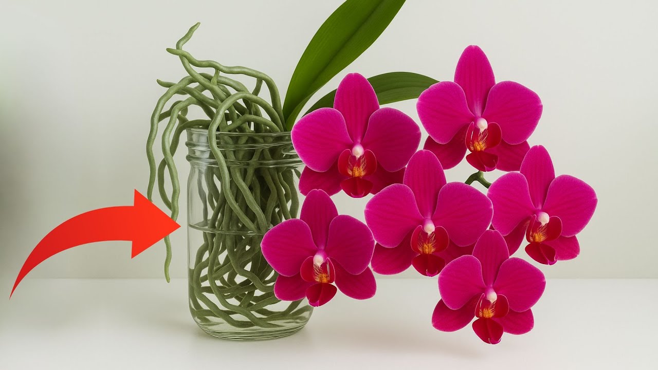 How to grow orchids without watering and orchids bloom all 4 seasons