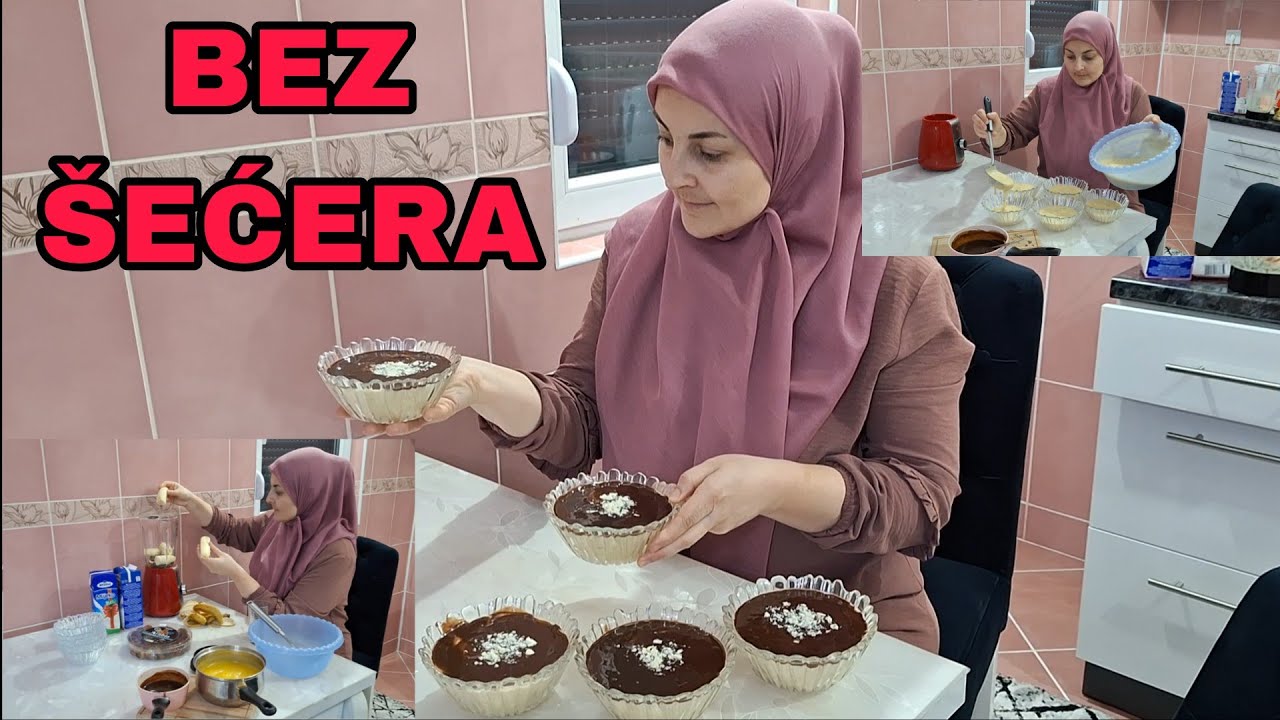 💥RAMAZANSKI DESERT💥sa hurmama i bananama🍌 ovo obavezno pravim svaki Ramazan🌙