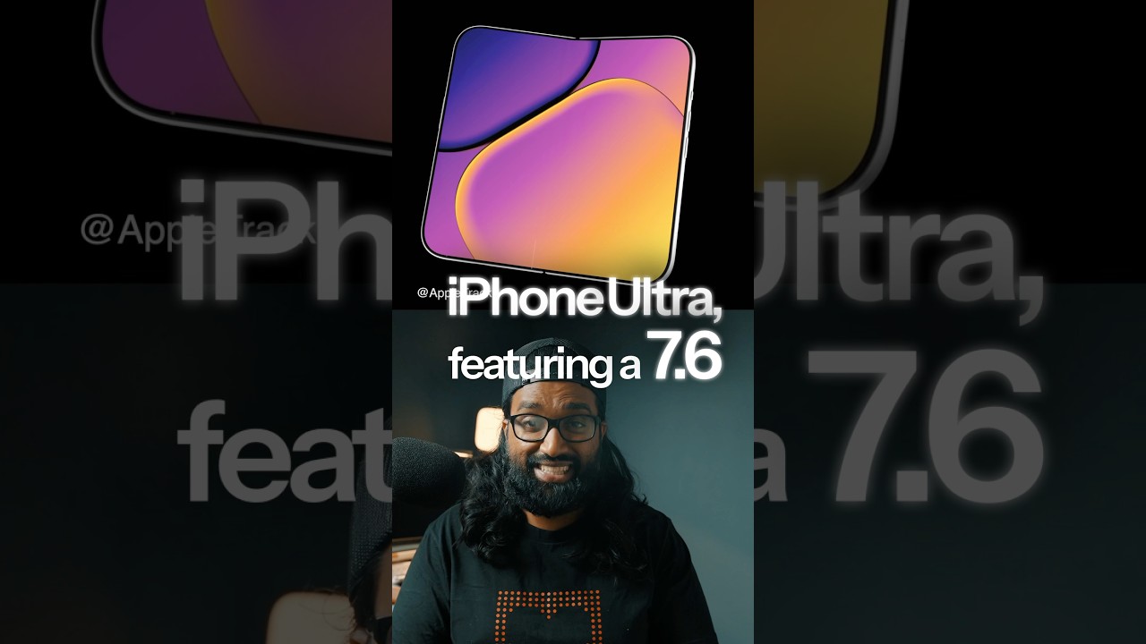 The Foldable iPhone is REAL! #iphonefold #iphone18 #iphoneultra