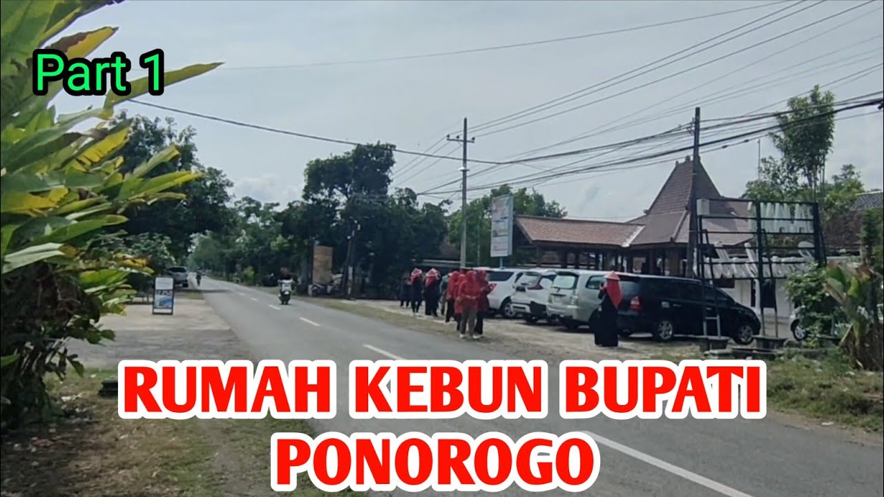 BERKUNJUNG KE RUMAH KEBUN BUPATI PONOROGO ‼️KANG SUGIRI SANCOKO - JEJAK ROSY 
