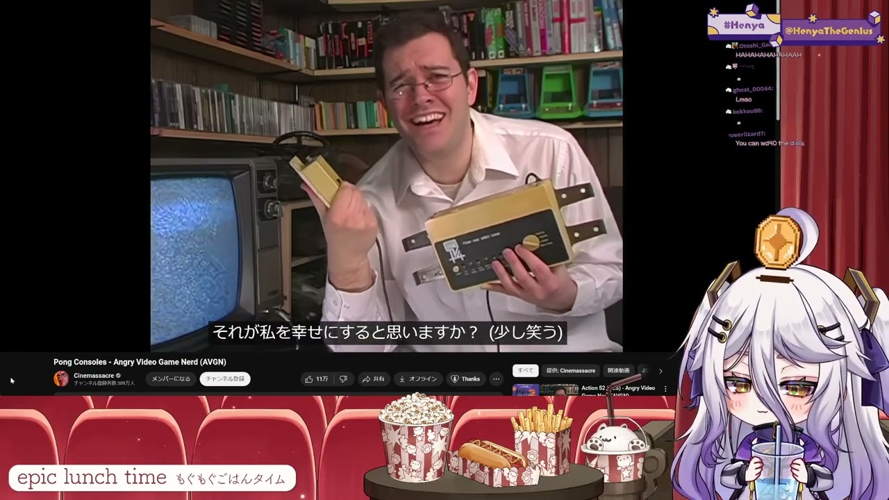Henya the Genius Reacts to AVGN - Pong Consoles