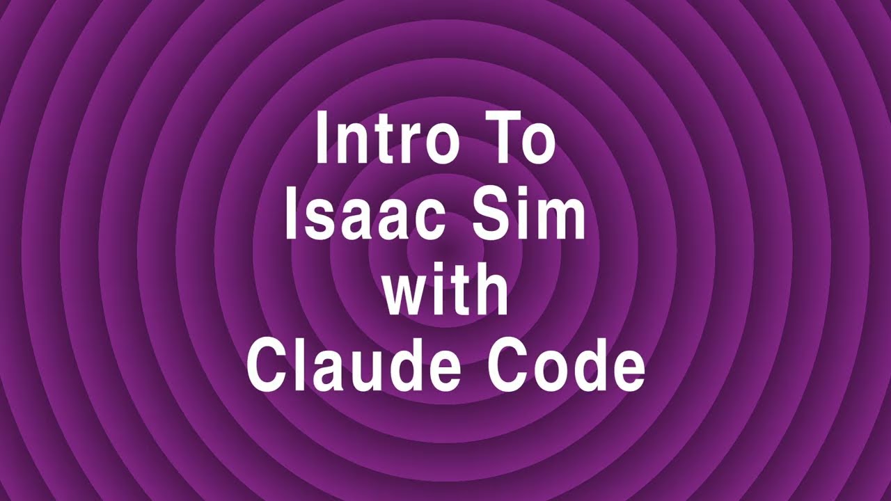 3-Steps to Connect NVIDIA Isaac Sim with Claude Code