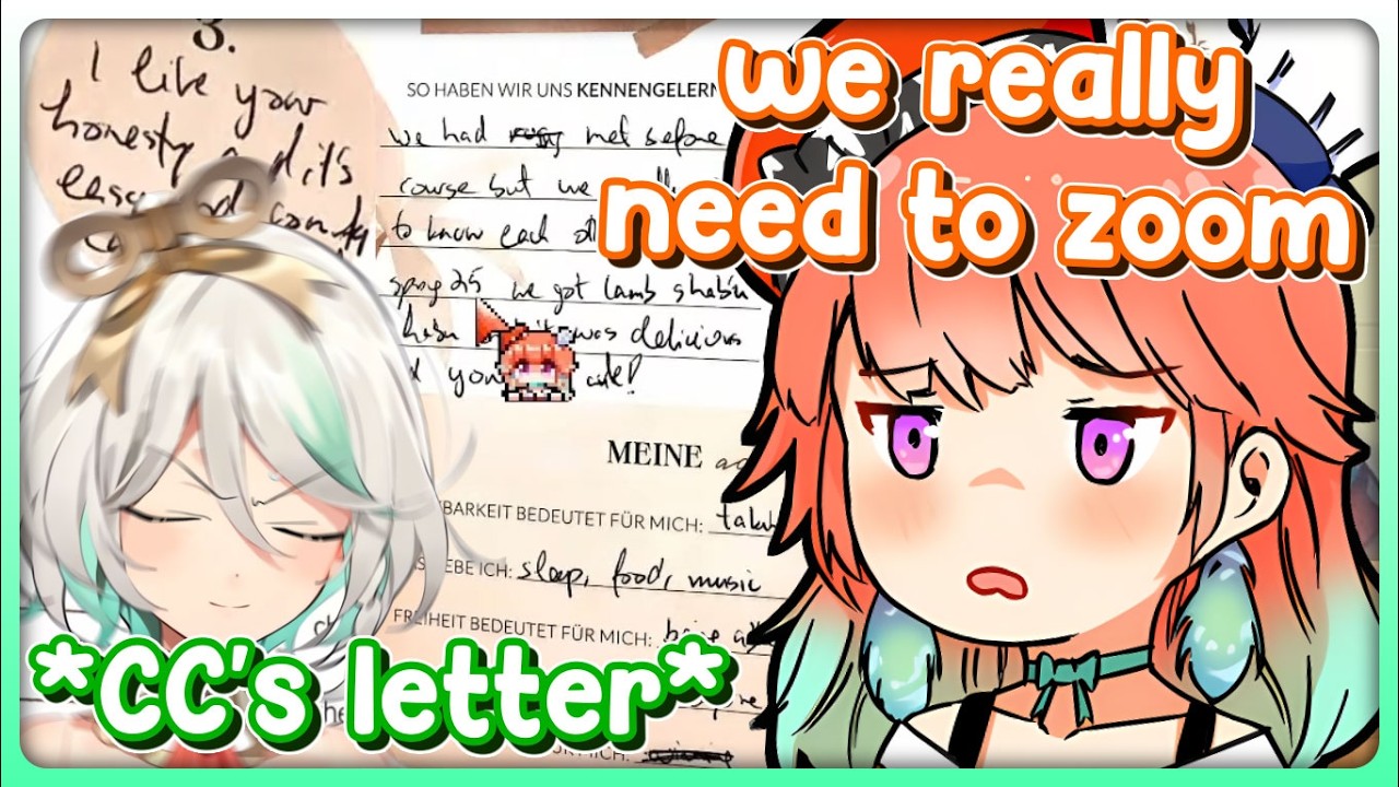 Cecilia's Handwriting Is Just So Good It Confuses Kiara While Reading Her Letter