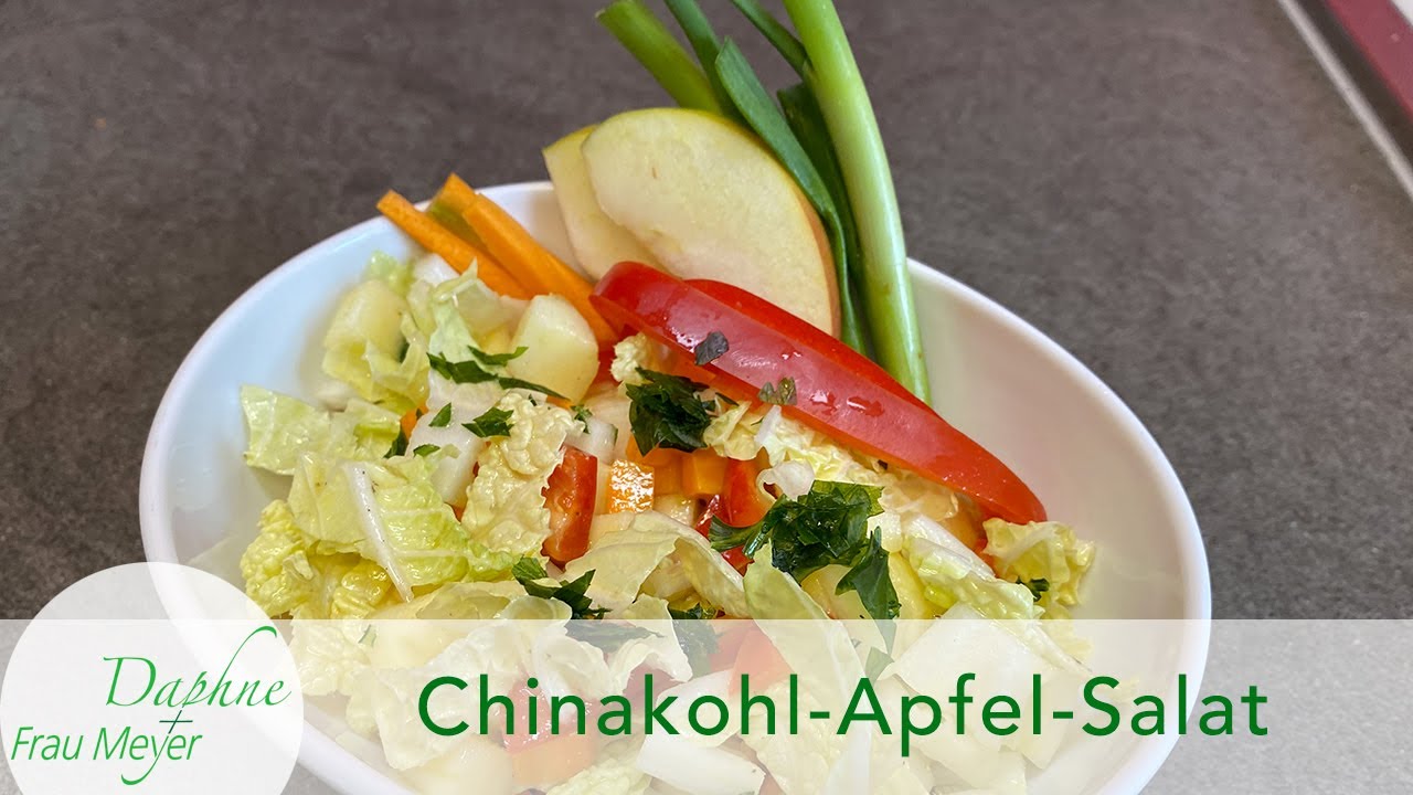 Fruchtiger Chinakohl-Apfel-Salat
