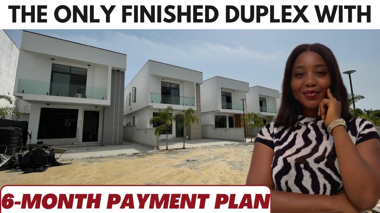 The Only Finished Duplex With 6-month Payment Plan