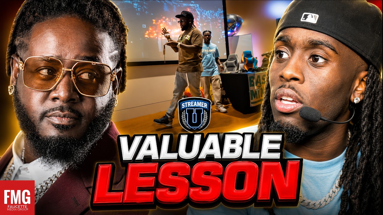 T-Pain Just Taught Kai Cenat's Streamer University It's Most Valuable Lesson