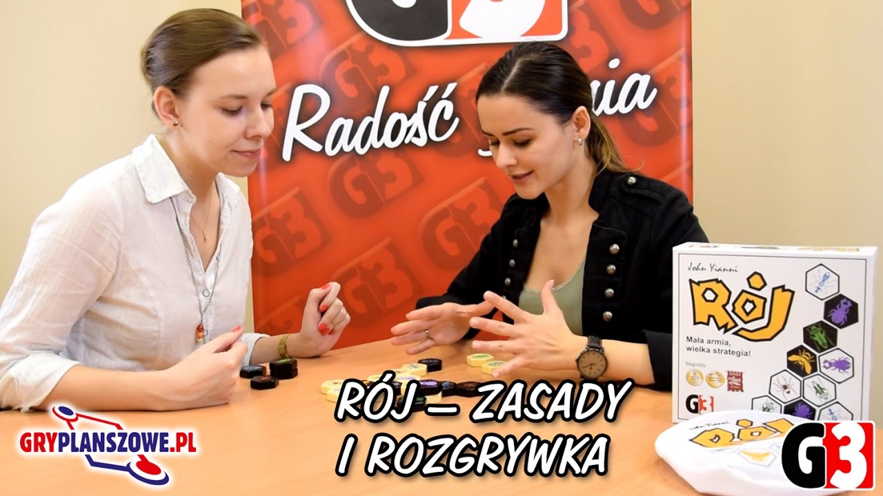 Rój 🐝 zasady i przykładowa rozgrywka