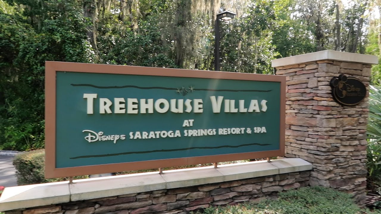 Walking Tour of the Treehouse Villas at Disney's Saratoga Springs Resort