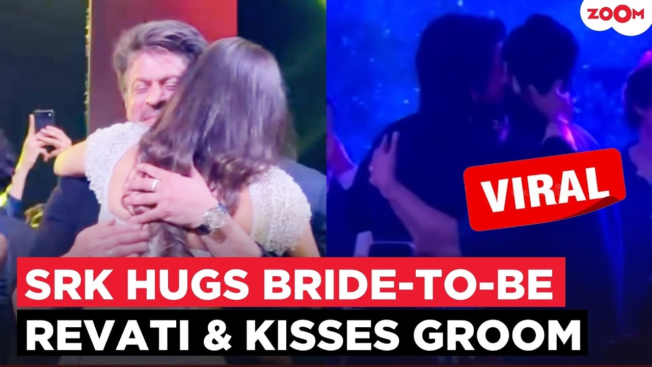 Shah Rukh Khan STEALS the show at Revati Sule&rsquo;s Sangeet, HUGS bride-to-be; Inside glimpses VIRAL!