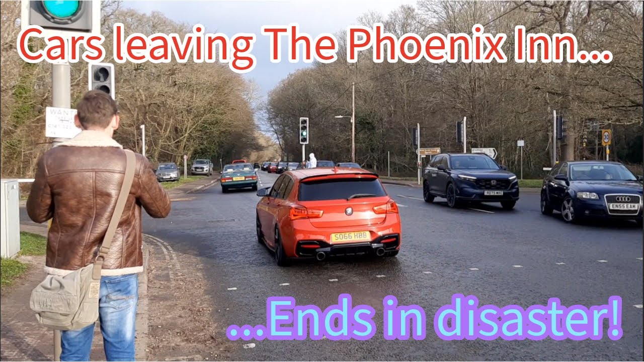 Cars departing the Phoenix Inn ends in disaster on New Years Day!