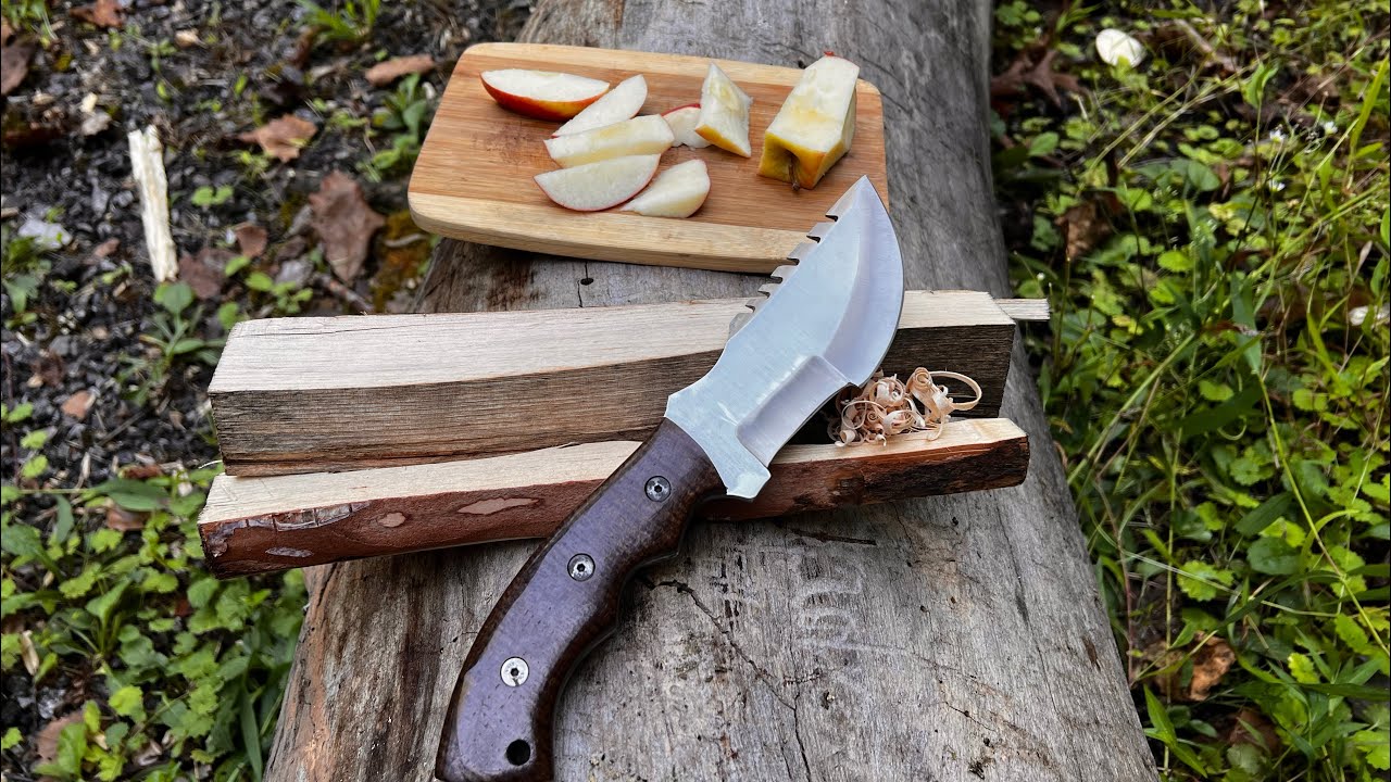 Testing a Tracker knife. Is it a blade I would carry?