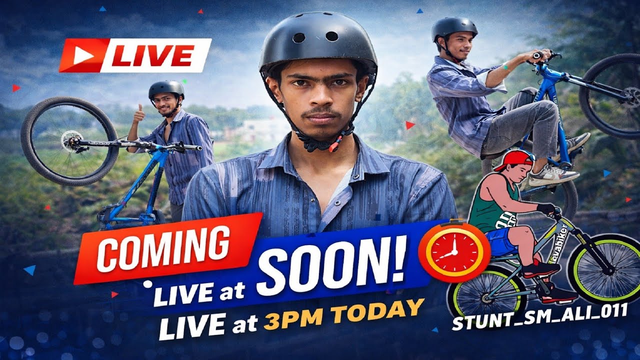 শুক্রবার স্টান প্যাকটিস STUNT SM ALI 011 In live 🥰🥰