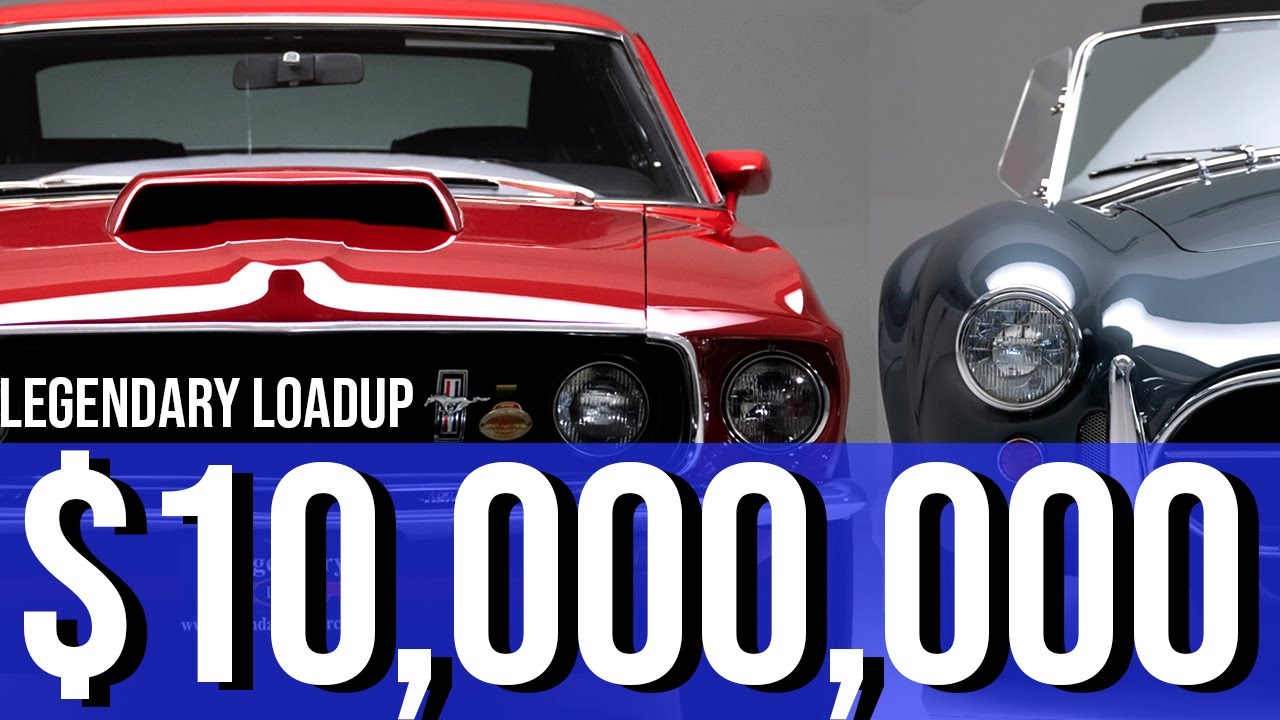 Carroll Shelby's personal Cobra, Delahaye & more! $10,000,000 delivery