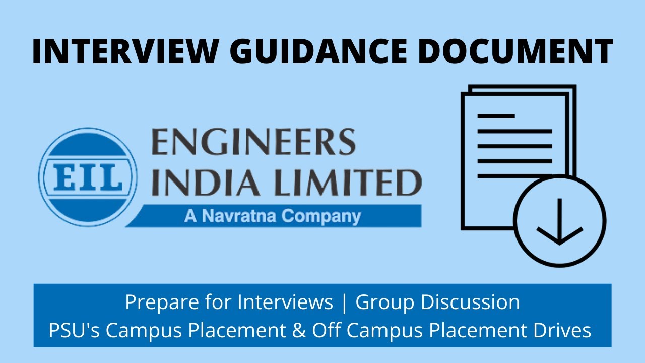 Detailed Document for EIL Interviews | Engineers India Limited Interview Preparation | YourPedia