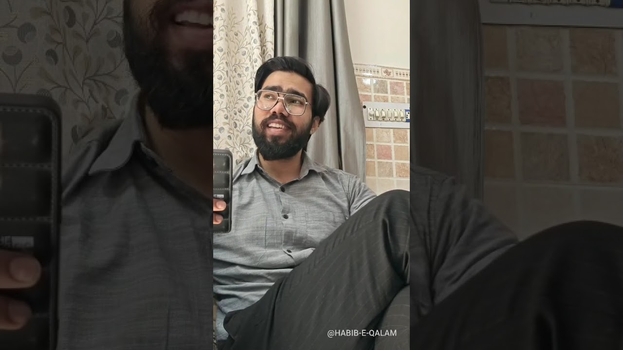 Darwaza Band Hota Gaya&hellip; Main Reh Gaya Baahar | Original Kalam by Habib Khan | Heart-Touching Poetry