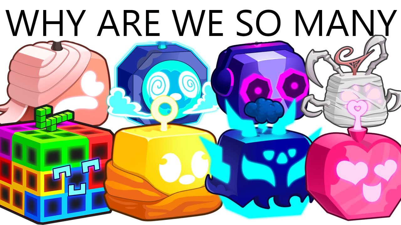 ALL Legendary Blox Fruits meet each other... (Meme)