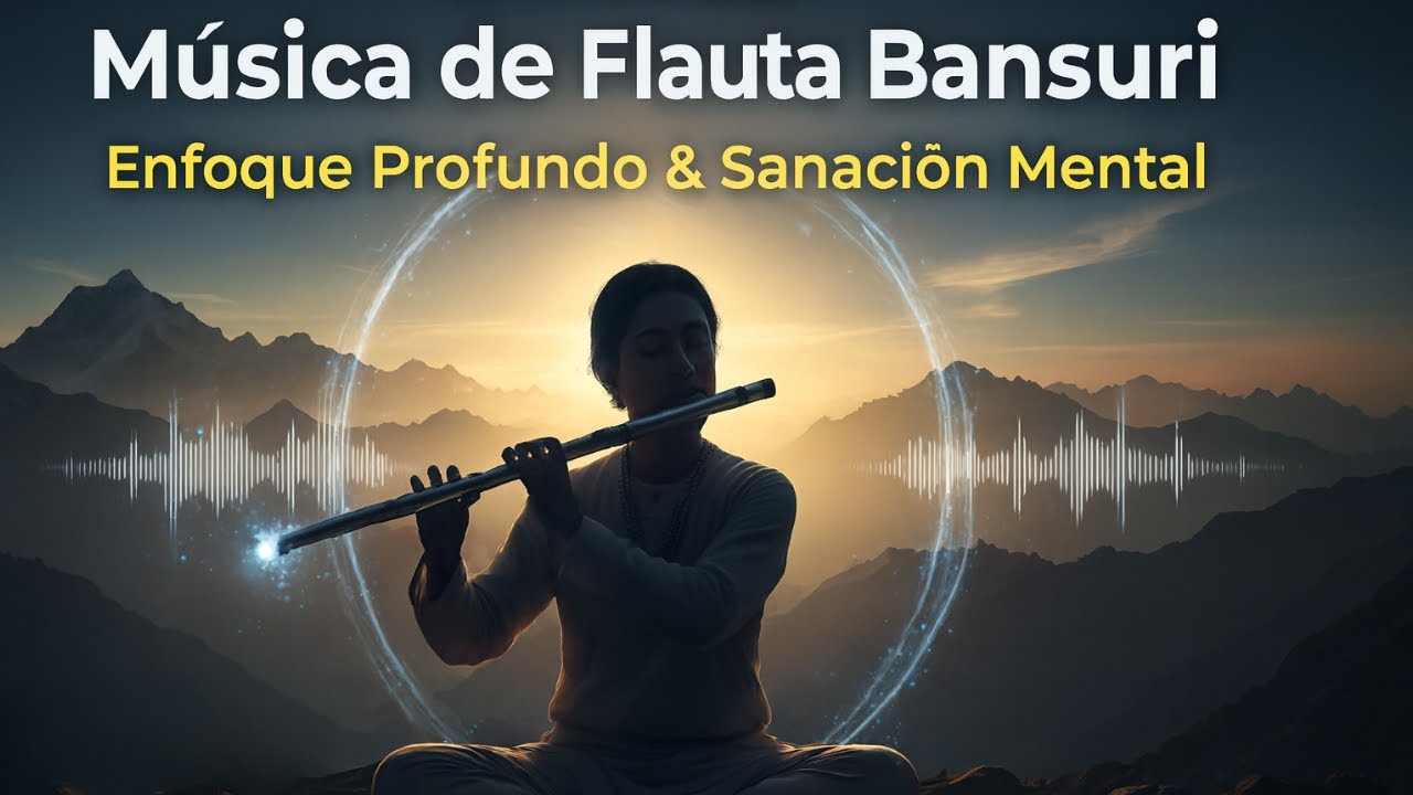 Frecuencias Bansuri: 10 Minutos para Calmar la Ansiedad y la Mente 🧘🏽‍♀️✨