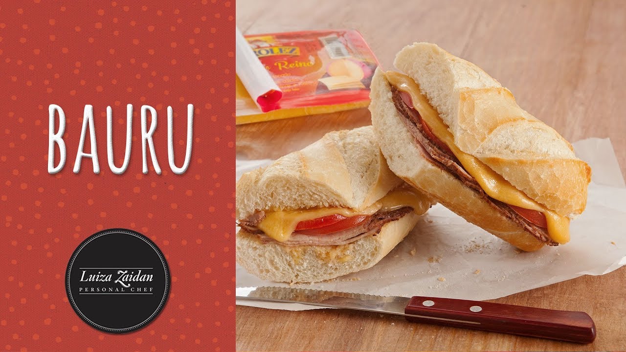 O VERDADEIRO BAURU: ROSBIFE E QUEIJO | LUIZA ZAIDAN
