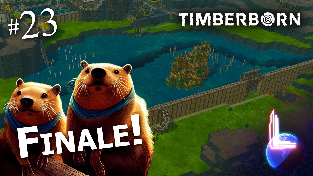 Flooding Half the Map | Timberborn | Season 1 Finale | Long-Play