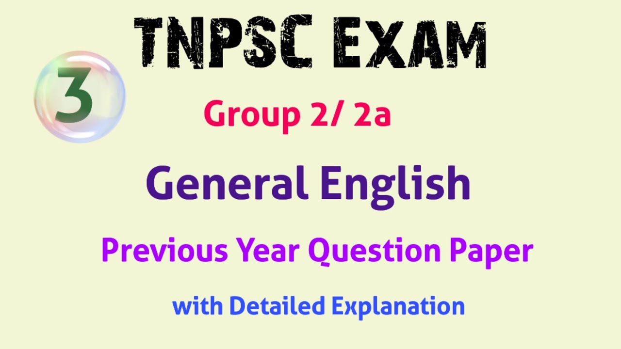 Tnpsc Group 2/2A English Pyq/ part 3 #tnpsc exam #tnpsc group 2