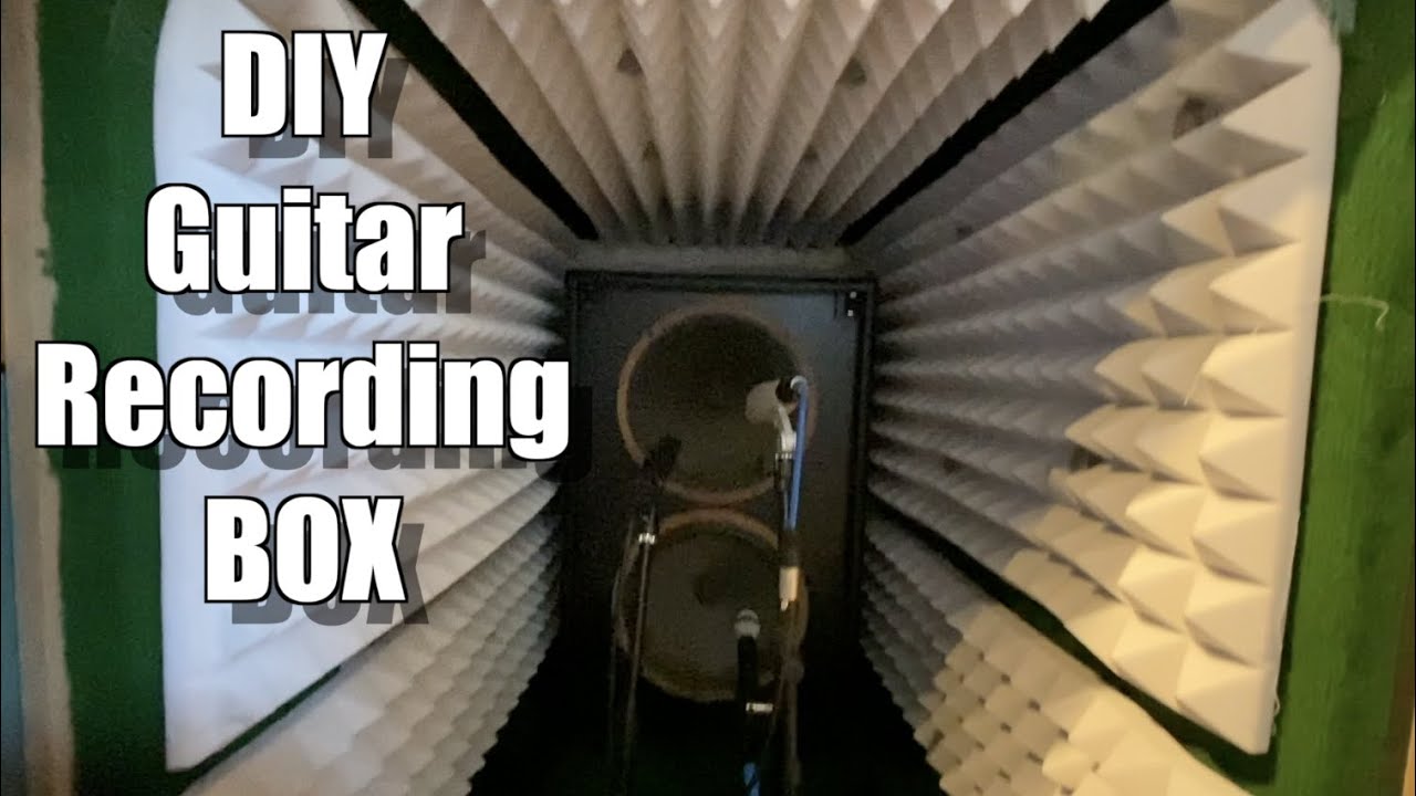 DIY Recording Box - Isocab for Guitar