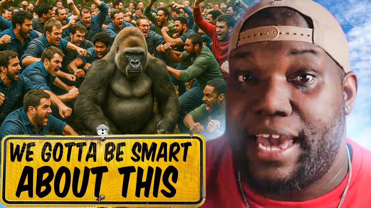 100 HUMANS VS A GORILLA? THIS IS MORE COMPLICATED THAN YOU THINK?