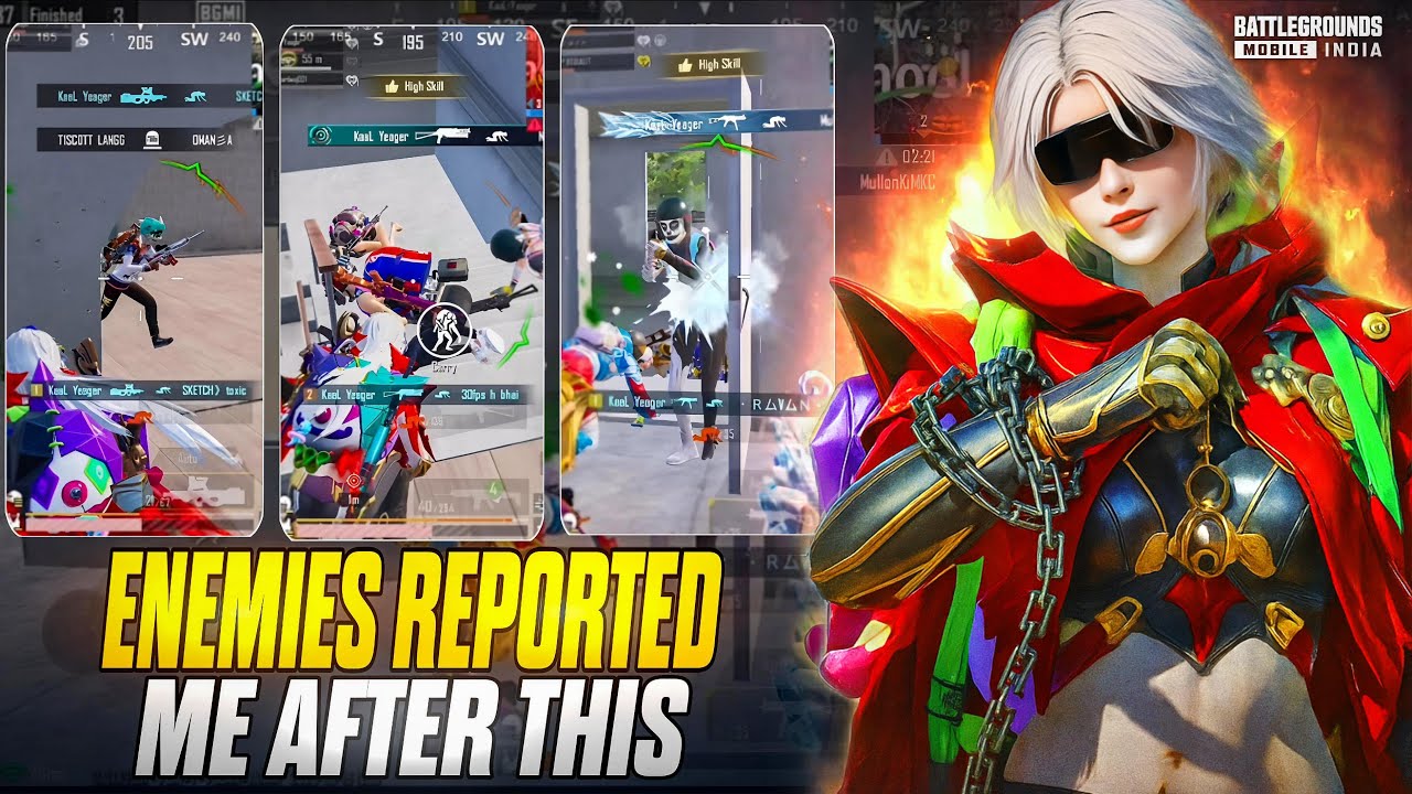 STREAMERS REPORTED ME 😱‼️ KaaL vs STREAMERS Intense Fights 💀🔥 | BGMI