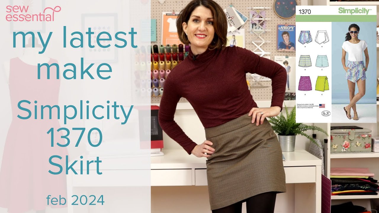 My Latest Make - Simplicity 1370 Skirt
