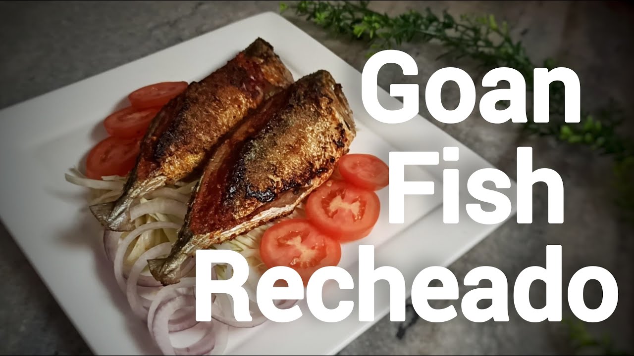 Goan-Style Mackerel Recheado | Recheado Paste Recipe | Fried Stuffed-Fish