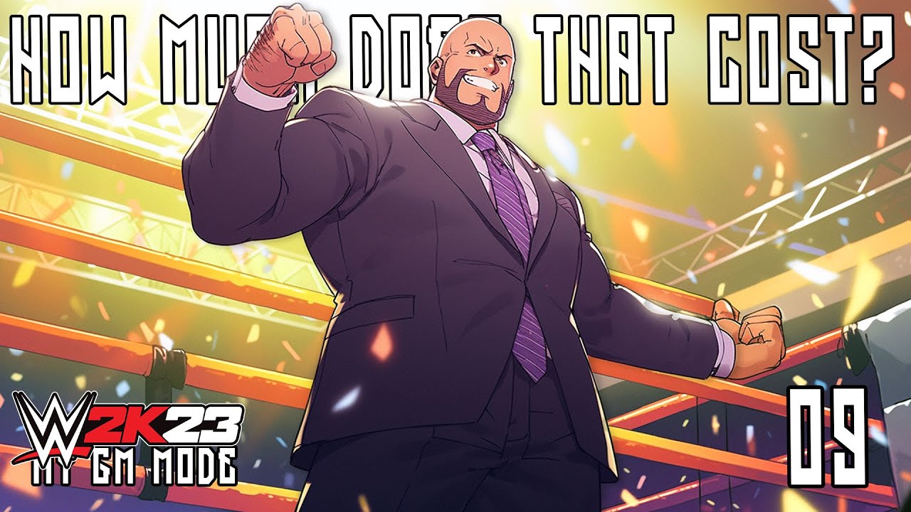 How Much Does That Cost? | WWE2k23 My GM | Week 09 | #ScottDogGaming #wwe #wwe2k23