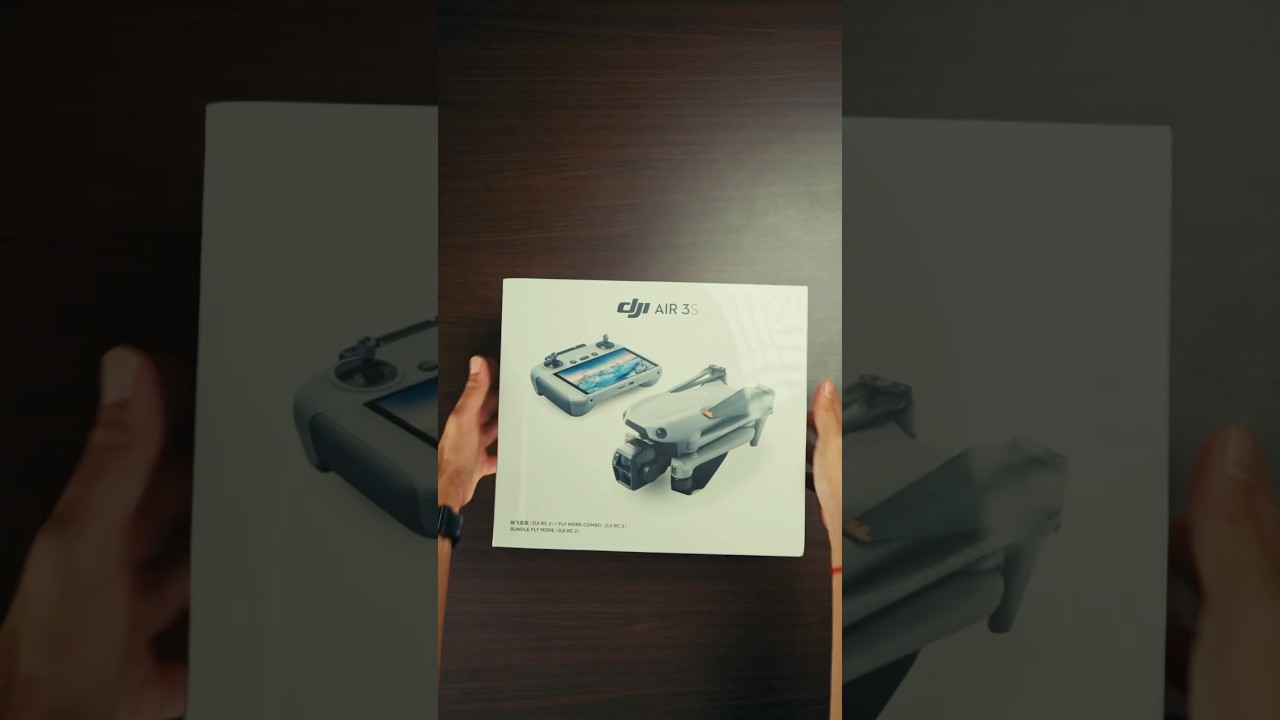បេីកប្រអប់ថ្មី Dji Air3s combo rc2         ☎️ 012405994 Telegram